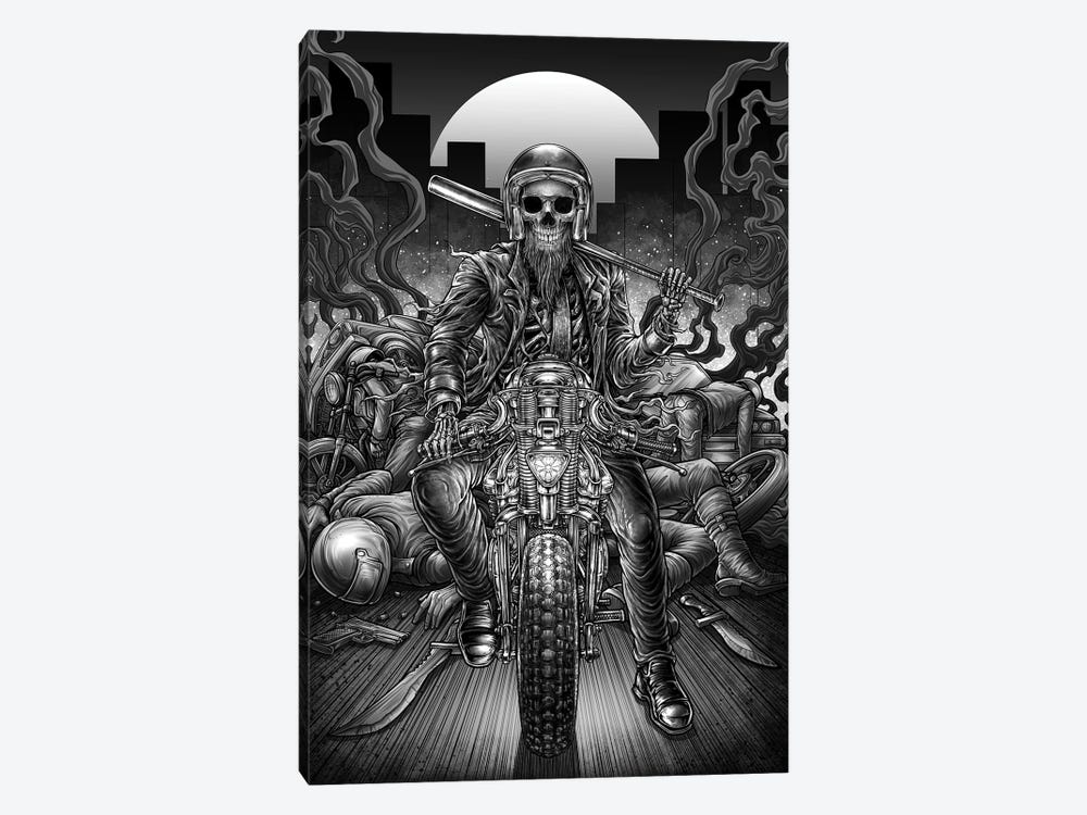 Rider by Winya Sangsorn 1-piece Canvas Print