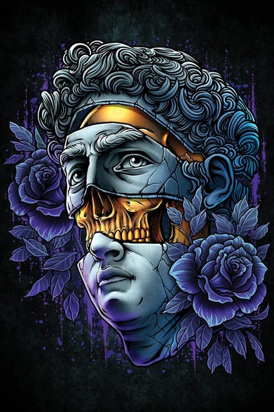 David by Winya Sangsorn art print