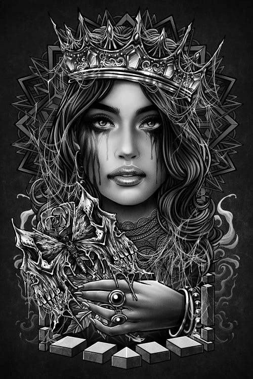 Myterious Princess by Winya Sangsorn wall art