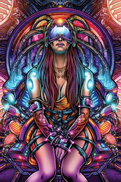 Cyberpunk: Cyberpunk Female Prisoner by Winya Sangsorn