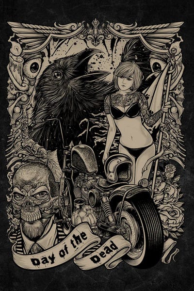 Tattoo Parlor: Day Of The Dead by Winya Sangsorn