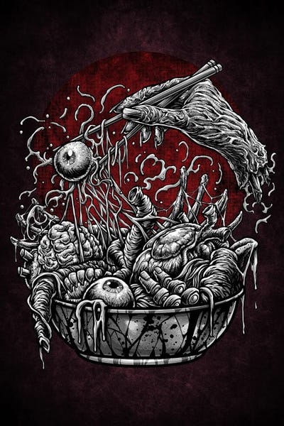 Scary Ramen Bone Appetit