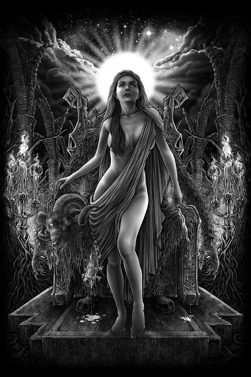Lady Mystical Darkness Goth Monster