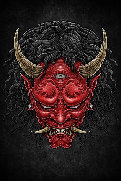 Monsters: Third Eyes Hannya by Winya Sangsorn