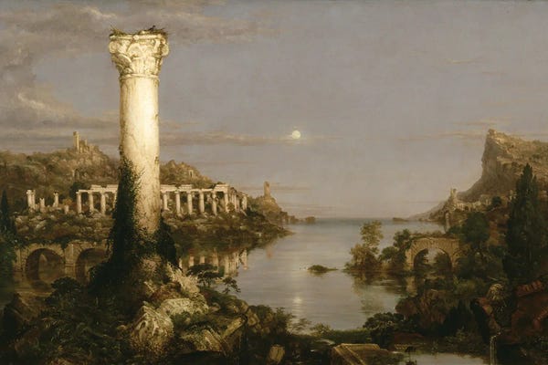 The Course of Empire: Desolation, 1836
