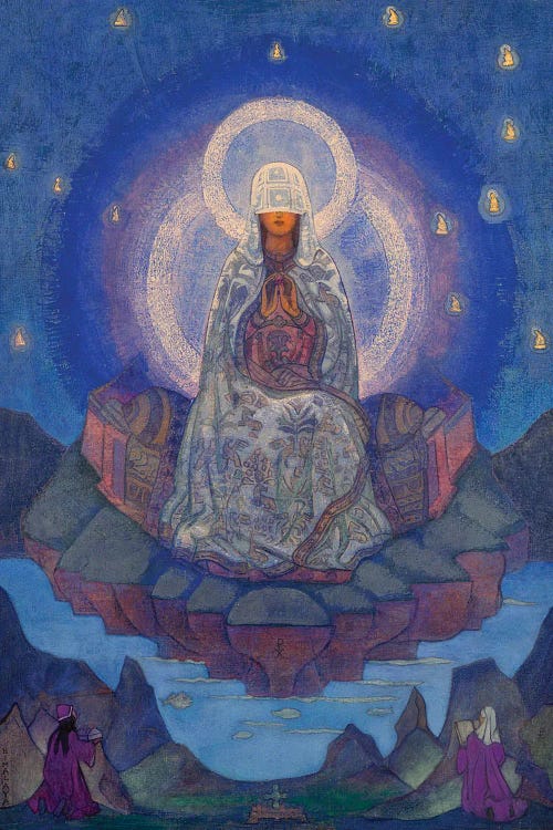 Portraits: Mother Of The World, 1924 by Nicholas Roerich