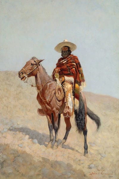 Farm Animals - Unframed Prints: A Mexican Vaquero by Frederic Remington