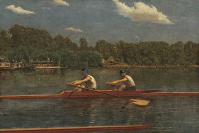 Portraits - Unframed Prints: The Biglin Brothers Racing by Thomas Eakins