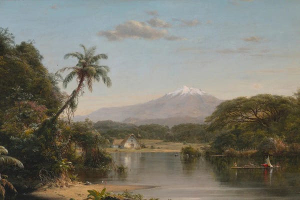 Frederic Edwin Church: View on the Magdalena River (1857) by Frederic Edwin Church
