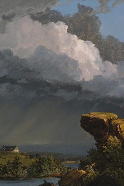 Frederic Edwin Church: A Passing Storm by Frederic Edwin Church