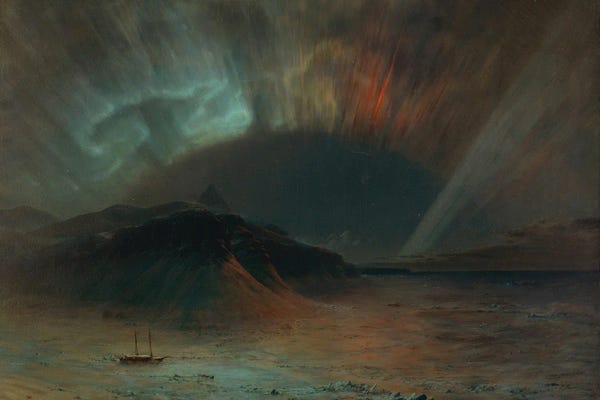 Frederic Edwin Church: Aurora Borealis by Frederic Edwin Church