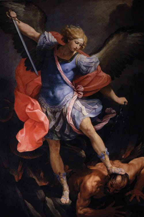 The Archangel Michael Defeating Satan