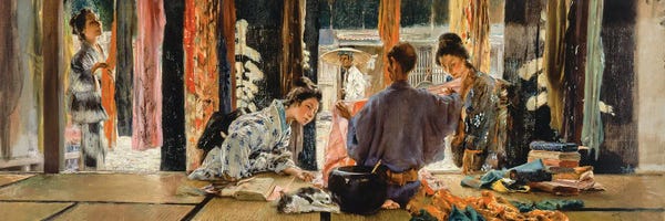 The Silk Merchant, Japan