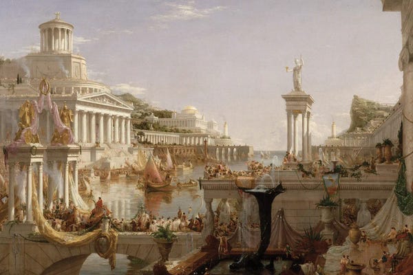 The Course of Empire: The Consummation of the Empire, c.1835-36