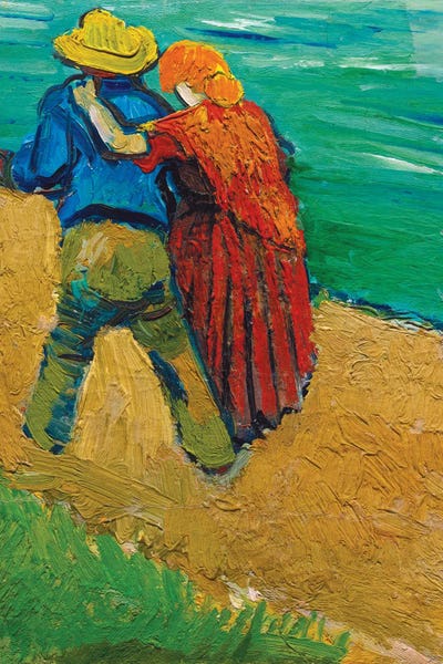 Green: A Pair of Lovers, Arles, 1888 by Vincent van Gogh