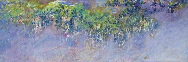 Santa Fe: Wisteria, 1919-20 by Claude Monet