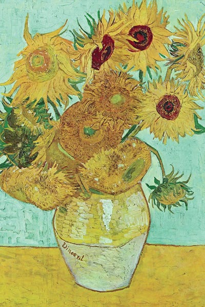 Still Life: Sunflowers (Third Version), 1888 by Vincent van Gogh