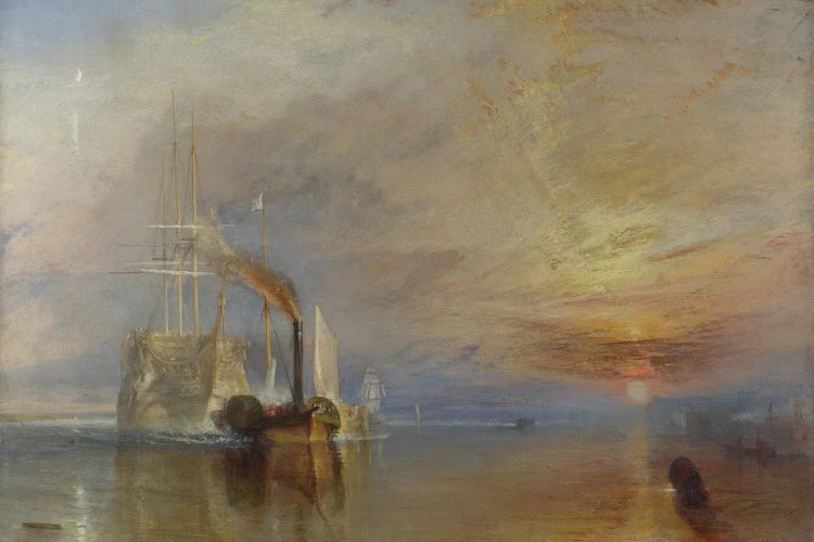 The Fighting Temeraire, 1839
