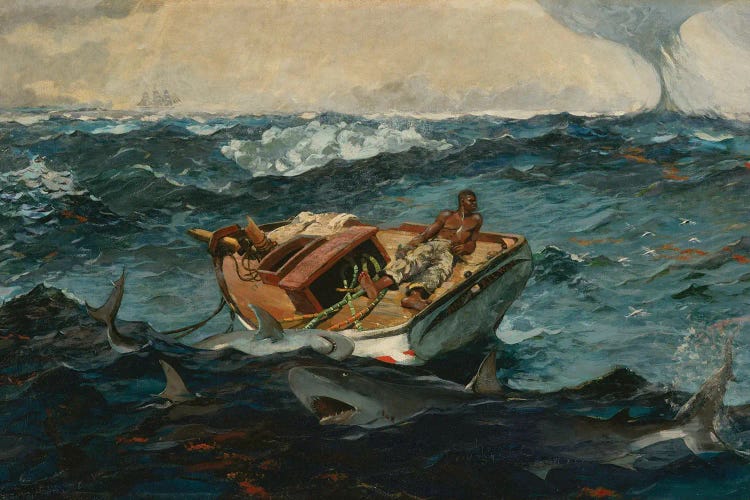The Gulf Stream, 1899 by Winslow Homer wall art