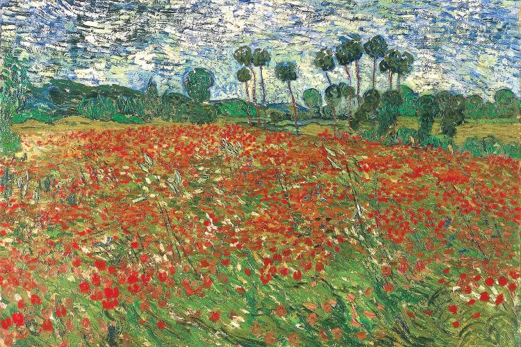 Field Of Poppies, Auvers-sur-Oise, 1890