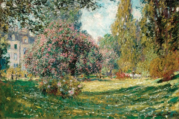 Claude Monet: The Parc Monceau by Claude Monet