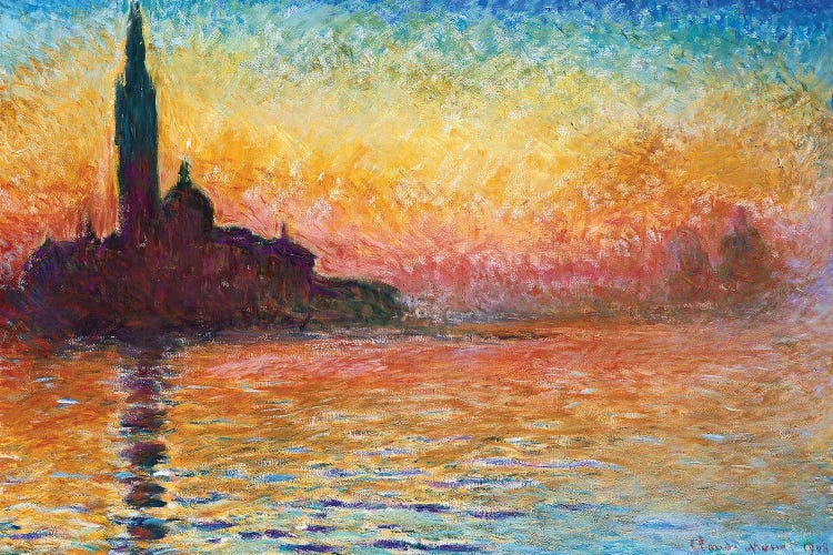 San Giorgio Maggiore By Twilight, 1908