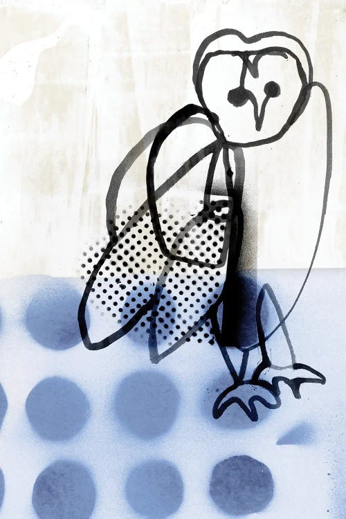 Black & Blue Collage VII