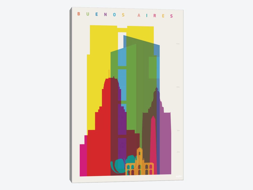 Buenos Aires by Yoni Alter 1-piece Canvas Print