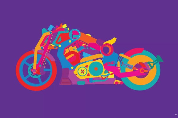 Kids Transportation Art: P51 by Yoni Alter