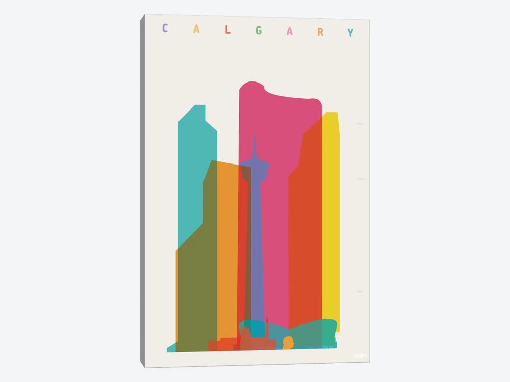 Calgary by Yoni Alter 1-piece Art Print
