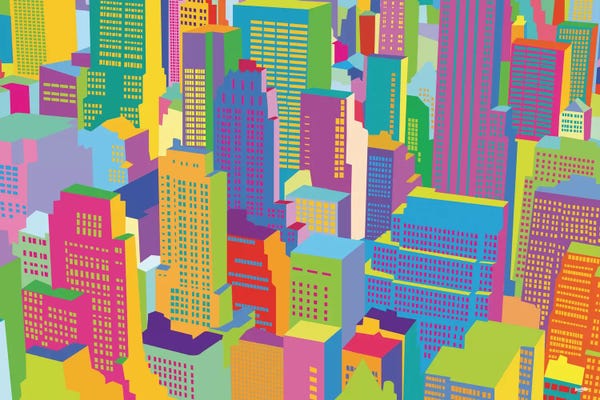 Cityscape Windows
