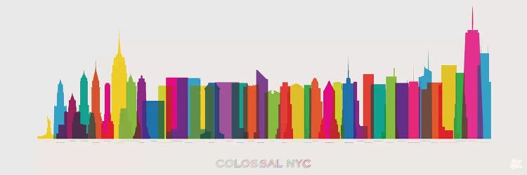 Colossal NYC by Yoni Alter wall art