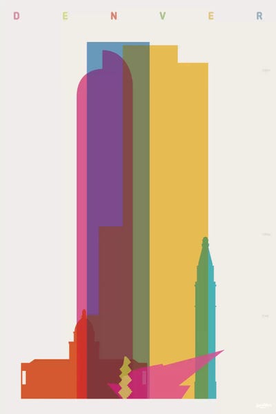 Denver by Yoni Alter canvas print