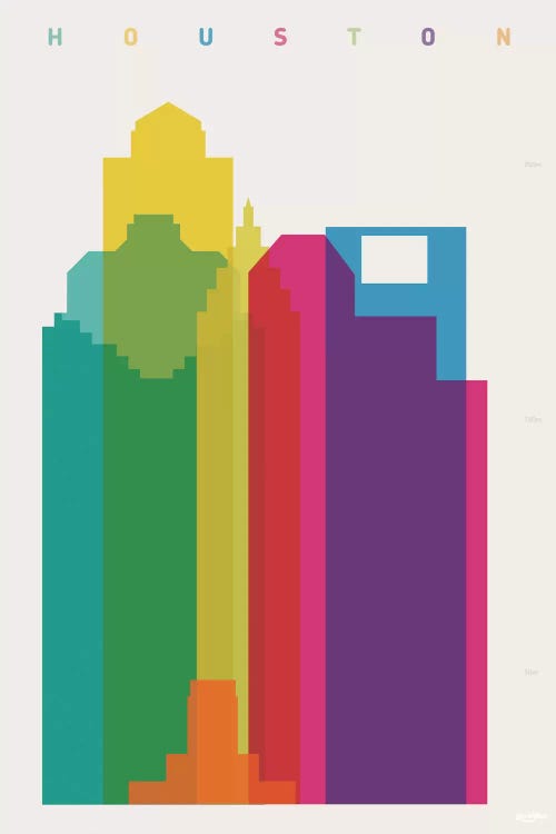 Houston by Yoni Alter wall art