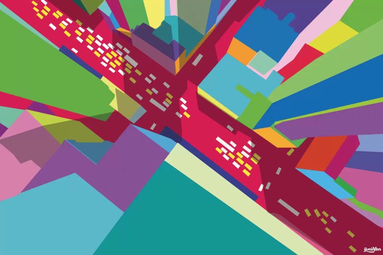 Intersection I by Yoni Alter wall art