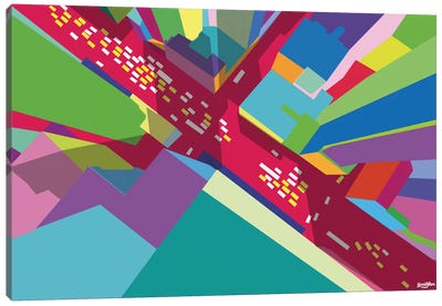 Intersection I Canvas Art Print - Yoni Alter