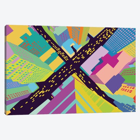 Intersection II Canvas Print #YAL36} by Yoni Alter Art Print