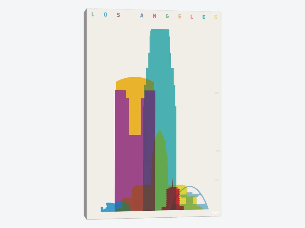 Los Angeles by Yoni Alter 1-piece Art Print