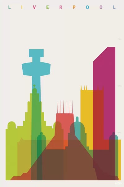 Liverpool by Yoni Alter framed wall art