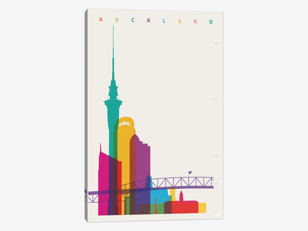 Auckland by Yoni Alter 1-piece Canvas Print