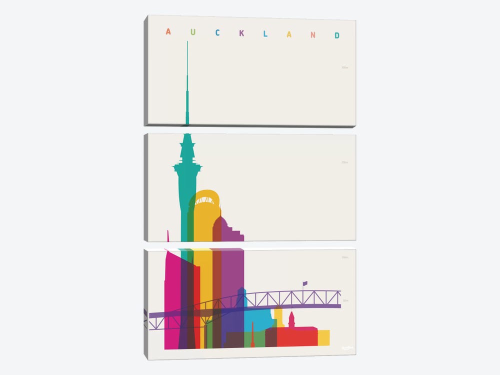 Auckland by Yoni Alter 3-piece Art Print