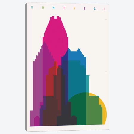 Montreal Canvas Print #YAL52} by Yoni Alter Canvas Artwork
