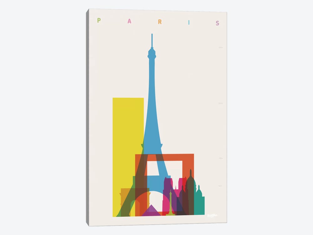 Paris by Yoni Alter 1-piece Art Print
