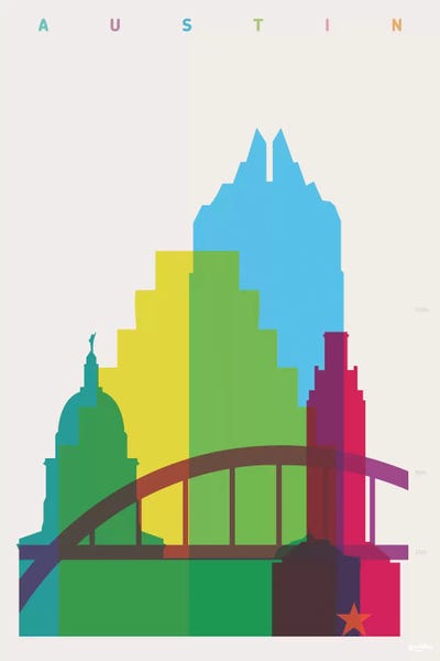 Skylines: Austin by Yoni Alter