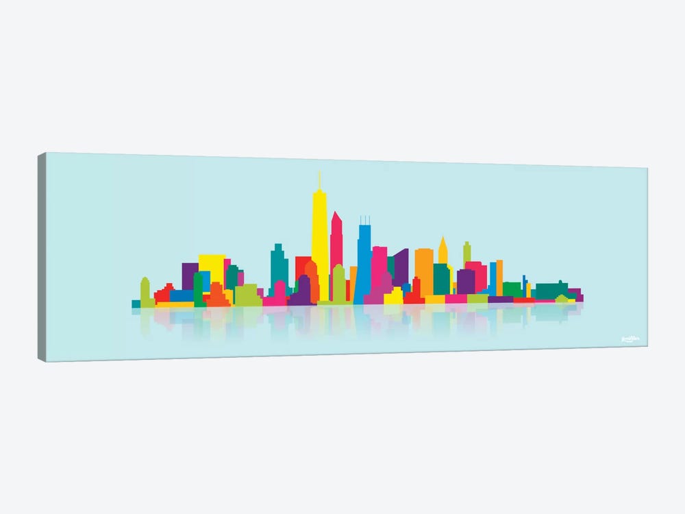 Skyline WTC by Yoni Alter 1-piece Canvas Print