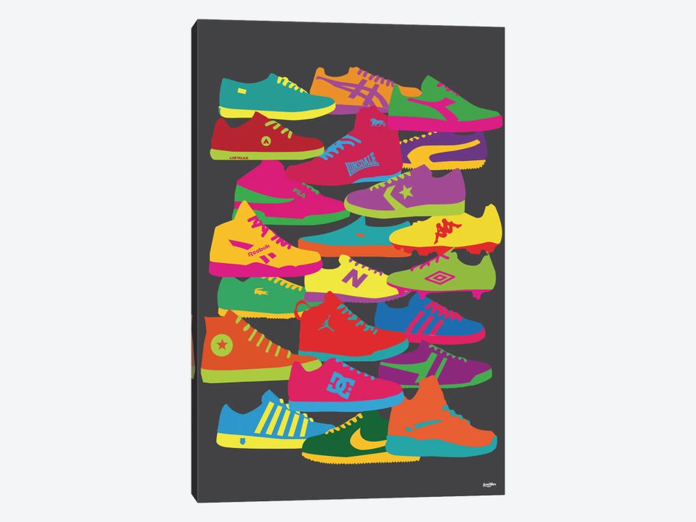 Sneakers by Yoni Alter 1-piece Canvas Artwork