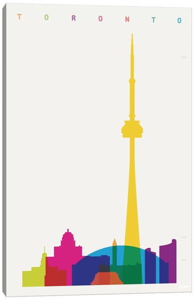 Toronto Canvas Art Print - Famous Buildings & Towers
