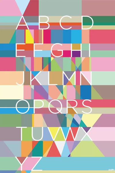 Kids Educational Art: Type by Yoni Alter