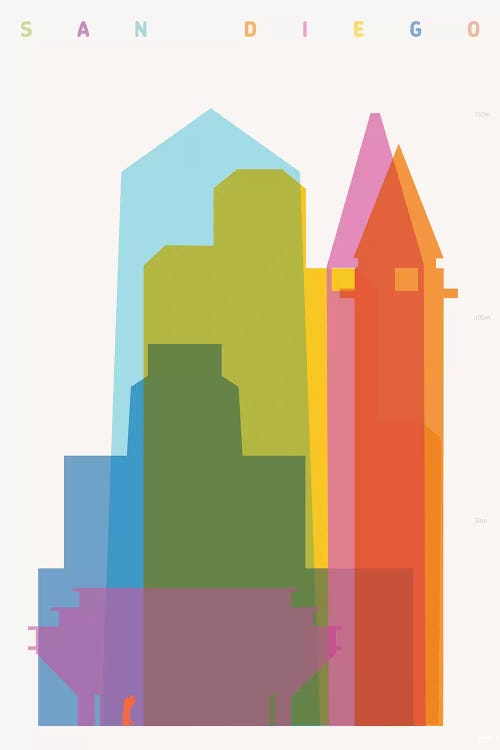 San Diego by Yoni Alter wall art