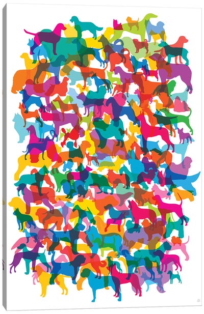 Dogs I Canvas Art Print - Yoni Alter